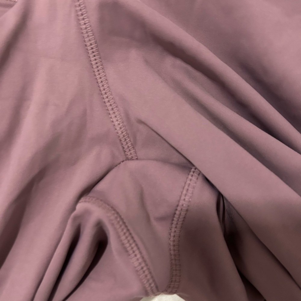 Lavender Flared Pants with front slits - Picture 6 of 6